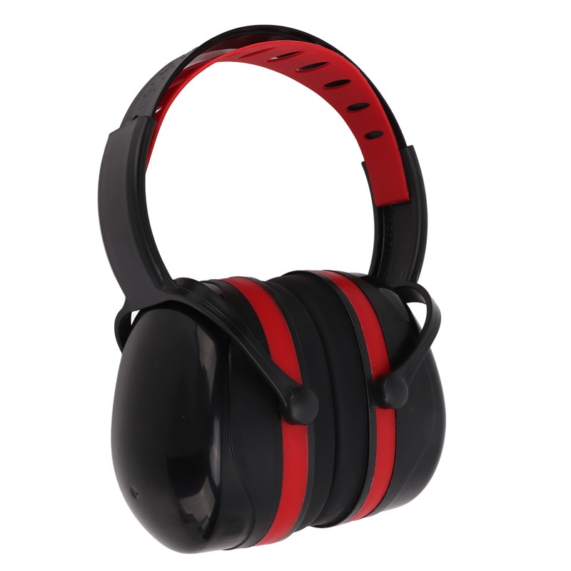 Hearing Protection Ear Muffs 24dB NRR Adjustable 360° Rotating Shell
