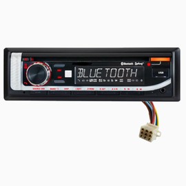 Generic Tractor Radio with Easy Plug & Play Harness AM FM Bluetooth CD Player USB Direct Connect Music Streaming (for Kubota)