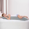 sourcing map Soft Brushed Microfiber Body Pillow Cover with Zipper