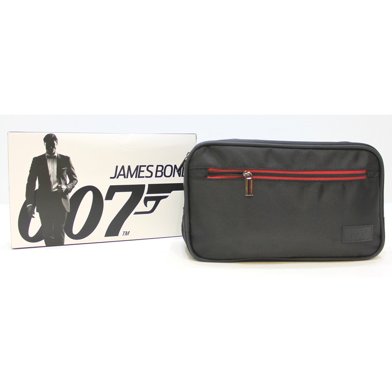 JAMES BOND 007 Black Toiletry/wash Bag * New & Boxed