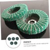 VILLFUL 5pcs Green Polishing Grinding Wheel for Quick Cleaning and
