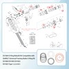 D51844 O-Ring Maintenance Rebuild Kits for DeWALT Universal Framing Nailer,