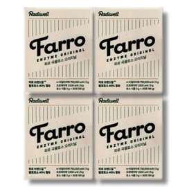 Radiwell Faro Enzyme Grain Enzyme Original 3g x 30 packs 4 / 래디웰 파로 효소 곡물 효소 오리지널 3g x 30포 4개