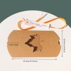 25 PCS Kraft Pillow Gift Box with Window Candy Treat