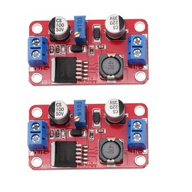 Heevhas XL6019 5A DC to DC Step-up Boost Converter Adjustable Voltage Regulator Power Modules Boost Module Converter Module Booster 5V 6V 12V 24V 3-35V to 5-40V (Pack of 2)