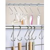 WEERSTONE Pack of 16 S Hooks Stainless Steel S-shaped Hooks