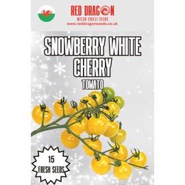 Cherry Tomato Seeds (Snowberry White Cherry)