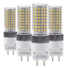 BesYouSel G12 16W LED Light Bulb G12 Base LED Corn Light Bulb T6 Metal Halide Light Bulb 130W Halogen Bulb replacement for Street, Warehouse, Garage Lighting AC100-277V 3000K Warm White Pack of 4