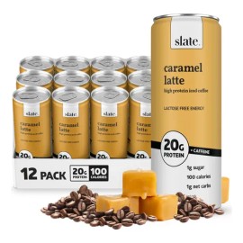 Slate Café Helado Caramelo Latte, 20 G Proteína, 325 Ml                                                                                               