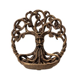 Pacific Giftware Tree of Life Greenman Backflow Burner, Single Cone Burner, Backflow Burner Tree of Life Burner