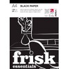 Frisk Essentials Black Paper Pad A4