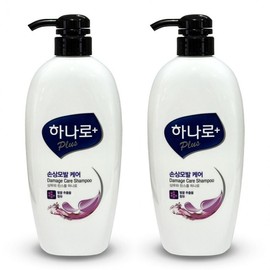 Aekyung Hanaro Plus Damaged Hair Care Shampoo and Conditioner 2-in-1 680ml 2ea