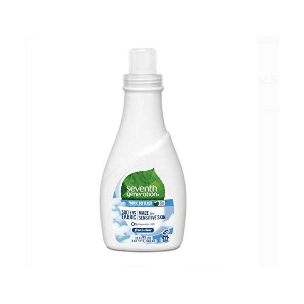 Seventh Generation Natural Fabric Softener - Free & Clear - 32 oz - 3 pk
