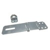 QCAA Double Hinge hasp and Fixed Staple, Zinc Plated, 4-1/2",