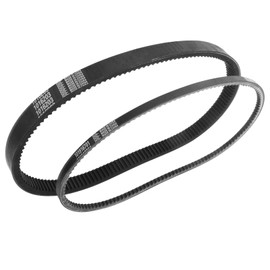 Gjhch Drive Belt & Starter Belts Kit for Club Car DS 1997-Up & Club Car Precedent 2004-Up Golf Cart,Golf Cart Belt and Club Car Belt Replacement Replacement 101916701,1016203, Set of 2