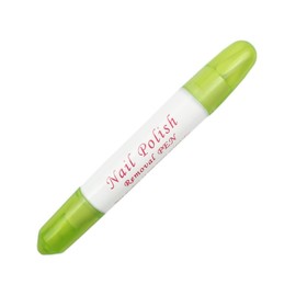 Nail Polish Corrector Pen, Nail Erase Pen Removable Head, Nail Polish Cleaning Manicure Corrector Pen for Manicure Fingernail Home Salon Use,Nail Polish,Foot,Hand and Nail Care (Green)