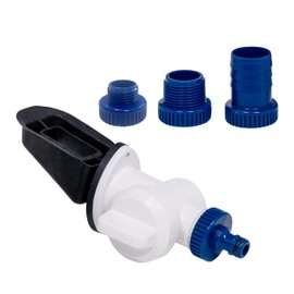 Rain Harvesting QuickFit Diverter, Rectangular Downspout Diverter for Rain Water Collection System, Fits 2" x 3" Rectangular Pipe