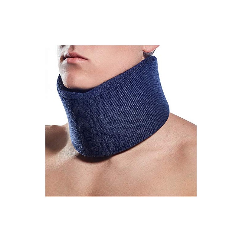 MX Health Orthopaedic Soft Neck Collar Support, Small, Navy