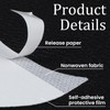 150Pcs Eyeshadow Shields,Lint Free Eyeshadow Shield,Eyeshadows Tape Stencil Gel Pad