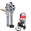 Pressure Washer Pump Head Assy Compatible with AR42940 AR Pump-SRMW2.2G26/