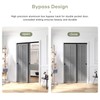 EaseLife 4 FT 48in Bypass Double Sliding Pocket Door Hardware