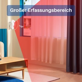 Chuango PIR-800 Indoor Motion Detector Energy Saving Mode Tamper Protection 110°/5m Detection Range