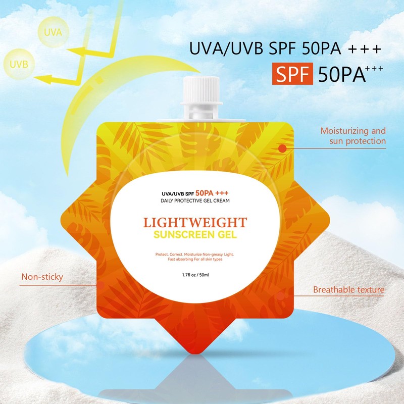 Sheghy Ultrawhite Airy-Fit Sunscreen SPF50 PA++++ | 1.7floz Travel-Size Face