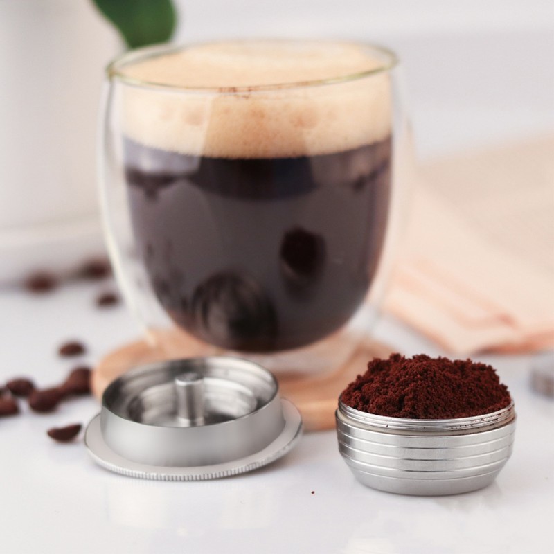 G2 Capsule Cafe Refillable with PVC Label Coffee Capsule Filter