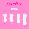 Carefree Acti-Fresh Body Shape Pantiliners Extra Long Unscented - 93