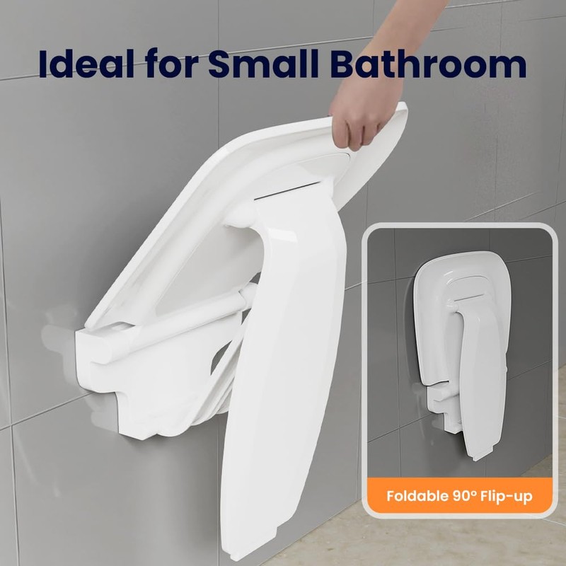 Wall Mounted Folding Shower Seat