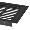 sourcing map 4pcs Rectangle Ventilation Grille Aluminum Alloy Mesh Air