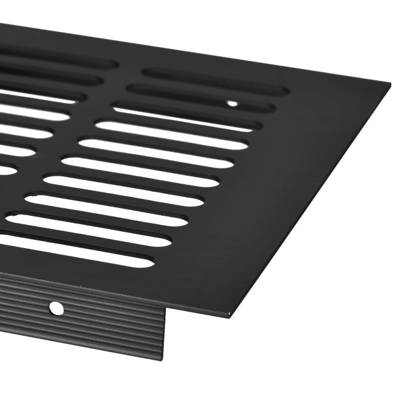 sourcing map 4pcs Rectangle Ventilation Grille Aluminum Alloy Mesh Air