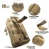WYNEX 2 Pack Molle Pouches, Tactical EDC Utility Pouch Compact