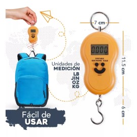 OEM Bascula Digital Portatil Colgante Gancho 50 Kg Equipaje
