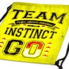 style3 Team Yellow Instinct Intuition Instinct Backpack Bag Gym Bag