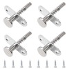 UFURMATE 4 x Iron Piston Latch Spring Loaded Window Latch