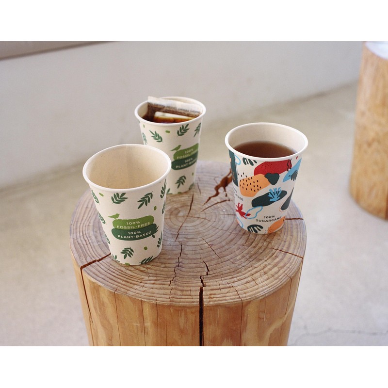PG EcoAmour Organic Paper Cups 240 ml 8 oz Coffee