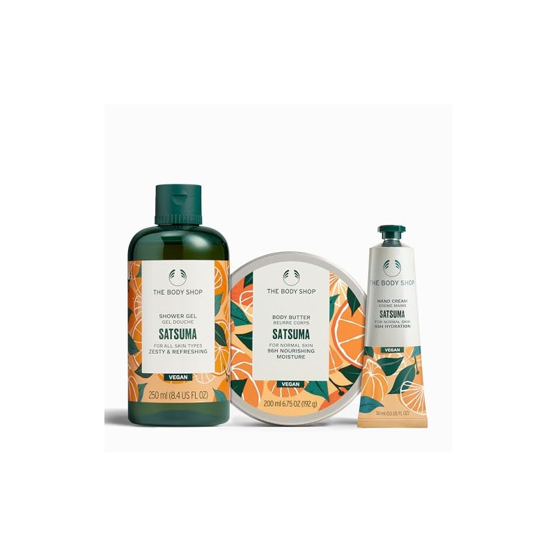 The Body Shop Shower Gel, Satsuma, 8.4 fluid ounces (Packaging