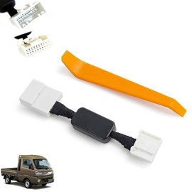 KASELIN Idling Stop Canceller Compatible with Daihatsu Atrai Reiwa 4.1~ S700V / S710V Compatible Hijet Truck S500P/S510P Complete Coupler-On Idling Stop Auto Off Kit Compatible/Replaceable Easy