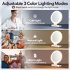 B Beauty Planet Magnifying Mirror with Light 30X, Double-Sided 1X/30X