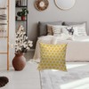 HOSNYE Bee Honeycombs Throw Pillow Case Cushion Covers Yellow and