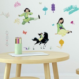 RoomMates RMK4392SCS Mulan Peel and Stick Wall Decals
