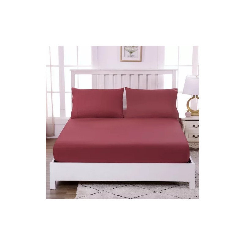 mengjia Sábanas Queen 2500 Hilos Tacto Suave Egipcio Premium