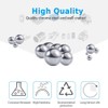 2PCS 1-1/2" Inch Diameter Hardened Chrome Solid Steel Bearing Balls(38.1mm)