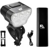 Roomark Bike Headlight Waterproof Bicycle light Head Lamp Front USB