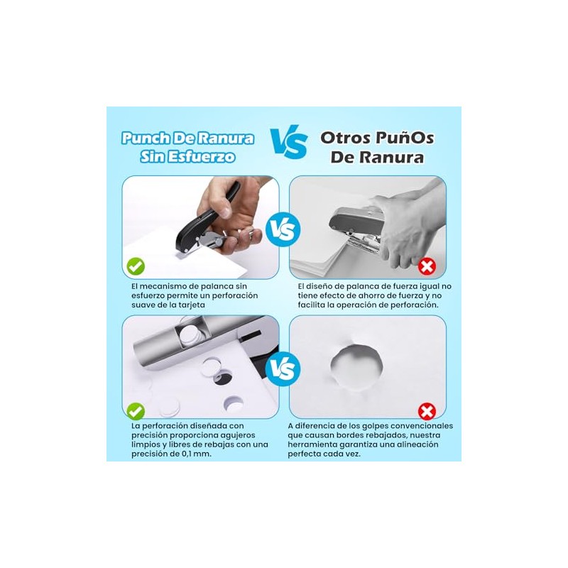 Perforadora Manual de Posición Ajustable, Perforadora Duradera para Carpintería, Perforación
