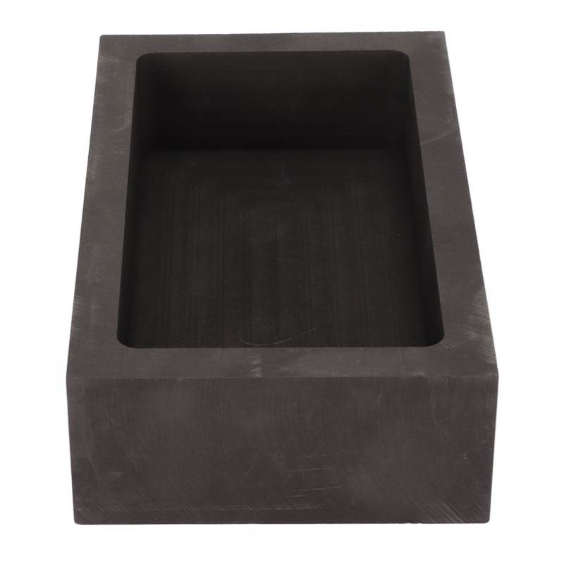 5000g Capacity High Purity Graphite Crucible Metal Refining Mould Ingot