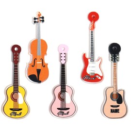 5PCS Cute Y2K Hair Clips Guitar Duckbill Hair Clip Vintage Punk Style Novelty Hair Pins for Women Accessories.