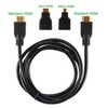 3 en 1 HDMI a HDMI Mini Hdmi Micro Hdmi