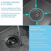 10 inch Bar Sink Undermount, 10x18 inch Small Bar Sink